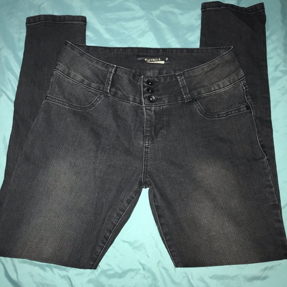 Skeleton Pockets Skinny Jeans - Picture 4 of 6